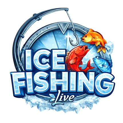 Ice Fishing spēļu automāts ar ziemas makšķerēšanas tematiku un bonusa mini spēli